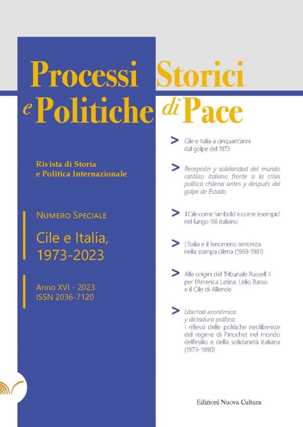 Rivista Processi Storici e Politiche di Pace - Numero Speciale