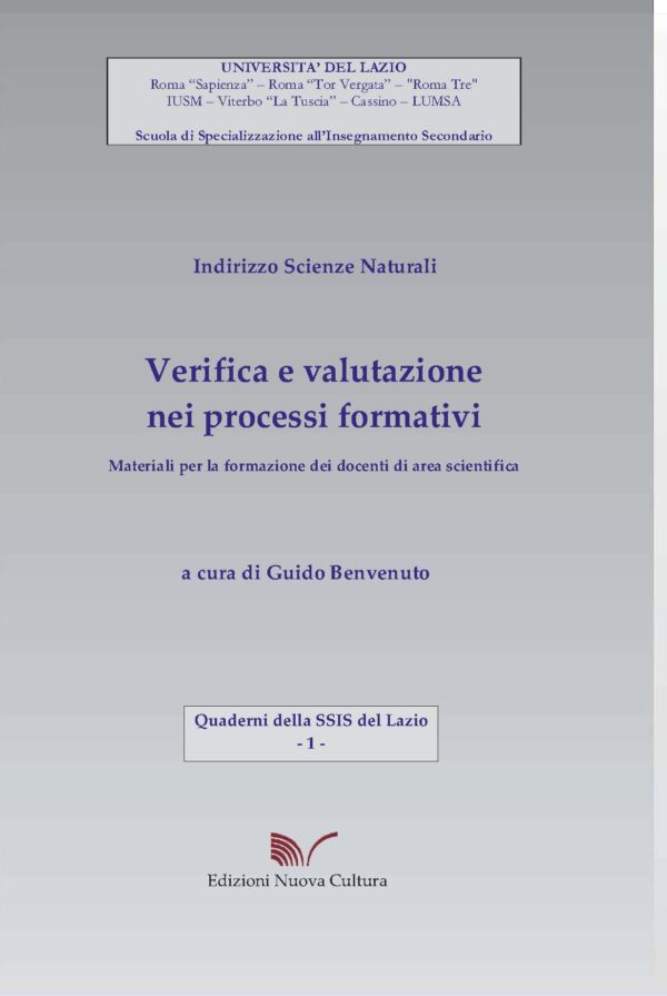 Verifica e valutazione nei processi formativi