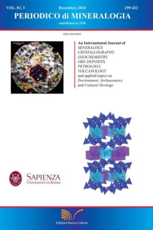 Periodico di mineralogia Vol. 83, 3 December 2014