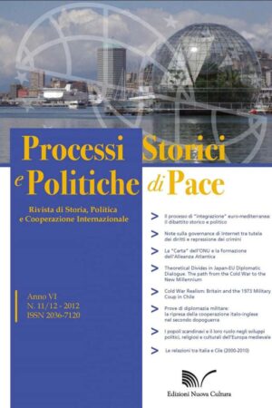 Rivista Processi Storici e Politiche di Pace n. 11-12 2012