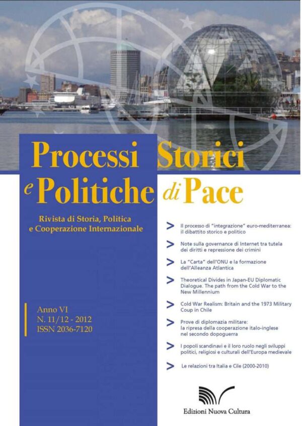 Rivista Processi Storici e Politiche di Pace n. 11-12 2012