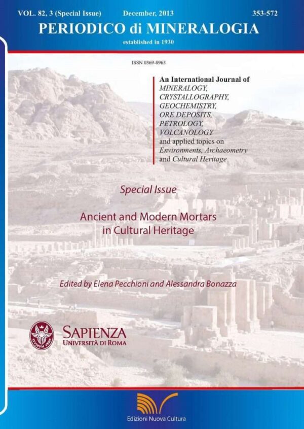 Periodico di Mineralogia Vol. 82, 3 december 2013